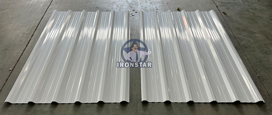 “Ironstar Full Automatic PLC Control 6 Rib and 6 Rib Trapezoidal Sheet Double Layer Roll Forming Machine 2 Layer Double Deck Metal Roofing Sheet Making Machine Production Line for America”