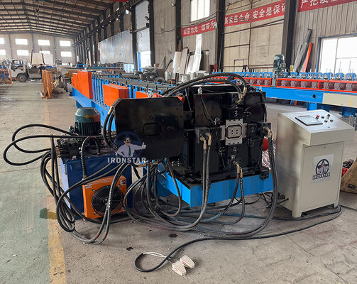 “3 in 1 Automatic Water Downpipe Roll Forming Machine, Square & Round Downspout Making Machine for USA Market, High Efficiency Rain Gutter Down Pipe Roll Forming Equipment with Reliable Performance”