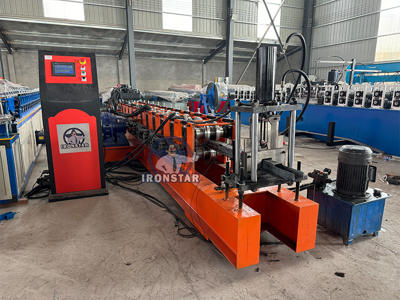 “Russia Market Full‑Automatic 104 Omega Bracket Roll Former Galvanized Steel Profile Making Machine”