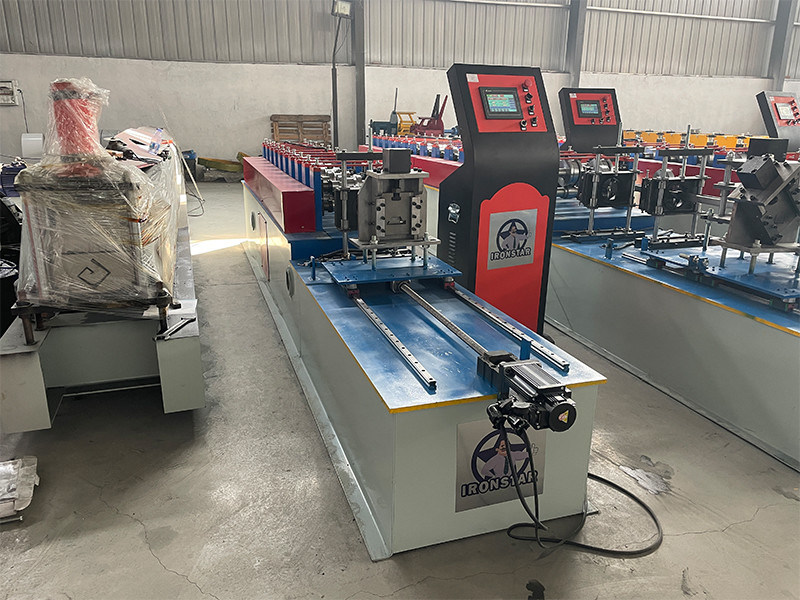 “Factory Direct Supply Omega Profile Roll Forming Machine For Israel Construction Project Top Hat Roof Batten Purlin Making Machine”