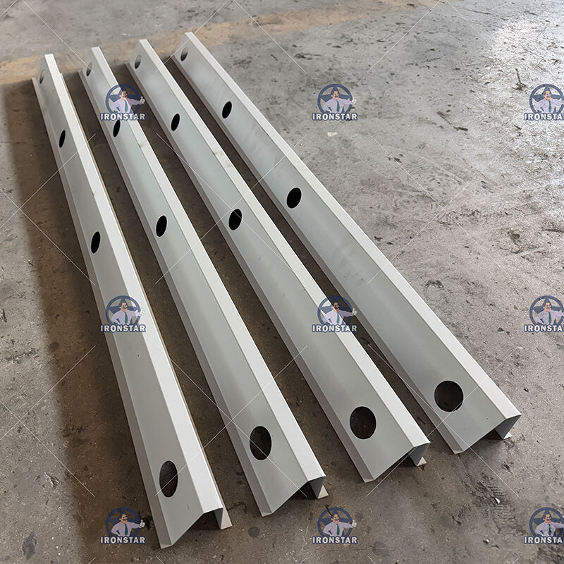 “Omega Channel Machine with Punching Holes Customized Omega Channel Forming Machine with Online Punching Holes Device To USA ”