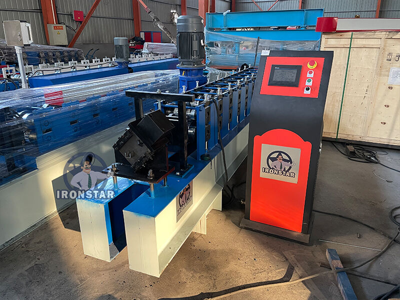 “Customized 10 Ga U Purlin Roll Forming Machine 35×15 & 35×30 mm 2 in 1 U Channel Making Machine for USA Building Material”